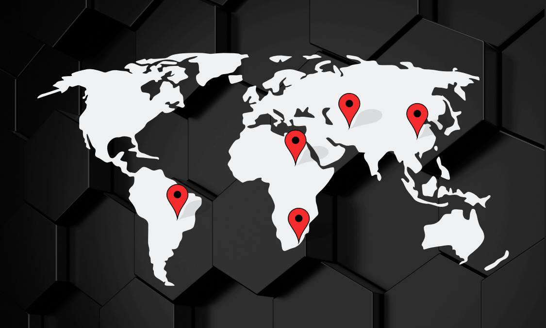 World Map of Dealers